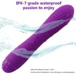Rechargeable Waterproof Silicone Vibrator